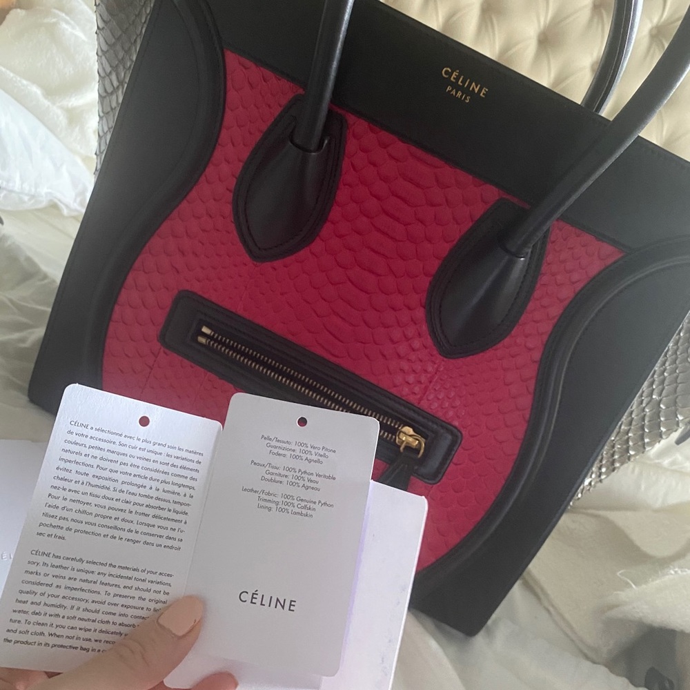 Limited edition python mini luggage - Picture 2 of 8